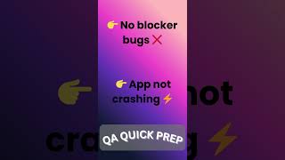 Sanity Testing Checklist Before Release ✅ | Real-Time QA #interviewquestions