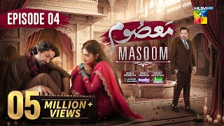 Masoom Episode 4 - [CC] - Imran Ashraf & Sonya Hussyn, Sponsors: Leather Galleria & Happilac Paints