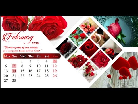 Table Calendar 2023 | DIY Calendar 2023 | 2023 Calendar English | 2023 Desk Calendar Design