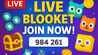 LIVE Blooket Event! Join My Games | Fast Codes & Fun Challenges #blooket #blooketlive #livestreams