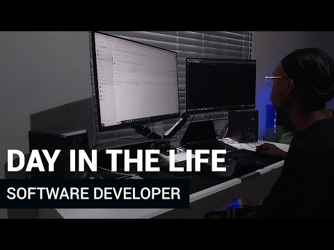 A REAL Day In The Life of a Software Developer | In South Africa