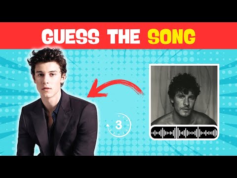 GUESS THE SONG - Shawn Mendes' album "SHAWN" | We Quiz!