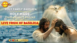 11-01-2026 | CAPUCHIN TV LIVE | THE BAPTISM OF THE LORD