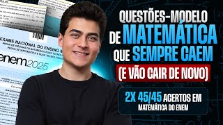 Sample Math Questions that WILL APPEAR on the 2025 ENEM exam (and ALWAYS do).