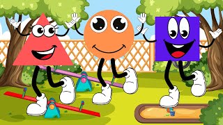 Learn Shapes for kids with nursery rhymes and kids songs