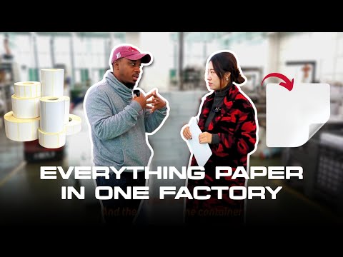 China Factory Tour | Inside Shanghai’s Sticker Factory