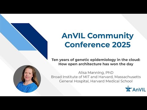 ACC2025: Ten years of genetic epidemiology in the cloud - Alisa Manning