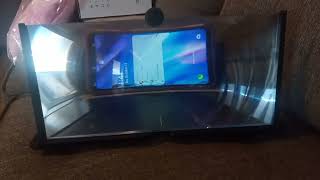 18' Screen Magnifier for Cell Phone, 3D HD Mobile Phone Screen Amplifier Review, Very cool phone scr