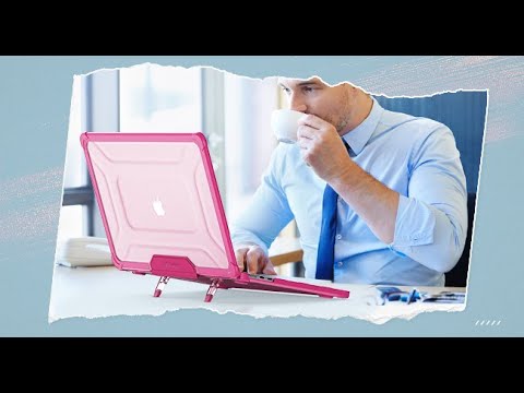 Timecity MacBook Air M2 Case (MacBook Air 13.6 inch Case 2022 Release A2681 M2 Chip) Black