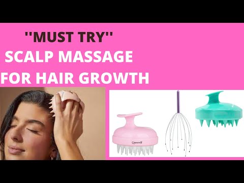 SCALP MASSAGE  😳 that Promises Hair Growth In Just 4 Weeks #hairgrowthtips #hairloss