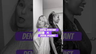 Difference between dental assistant and dental hygienist #dental #shorts @AvaleneR
