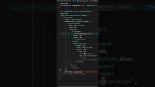 Flutter animations, open container #appdevelopment #coding #flutter #fluttertutorial