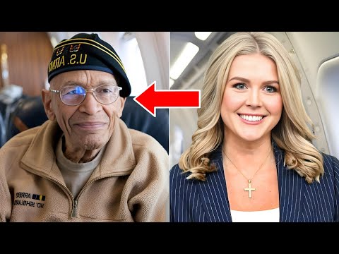 Karoline Leavitt Gives Up First Class Seat for Veteran—Then the Shocking Moment That Changes