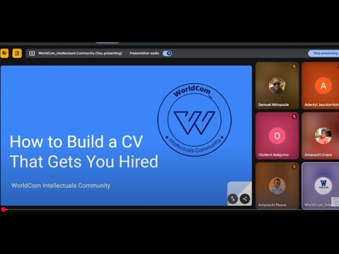 Job-Winning CV Secrets Revealed | Free Webinar by Samuel Akinyoola (CV Evangelist)