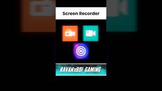 Top 3 🔥 Best Screen Recorder For Low End Devices In BGMI PUBG | Best Screen Recorder #shorts