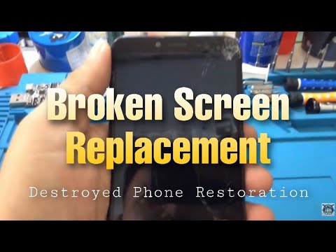 Broken Screen Huawei Y6 Repair