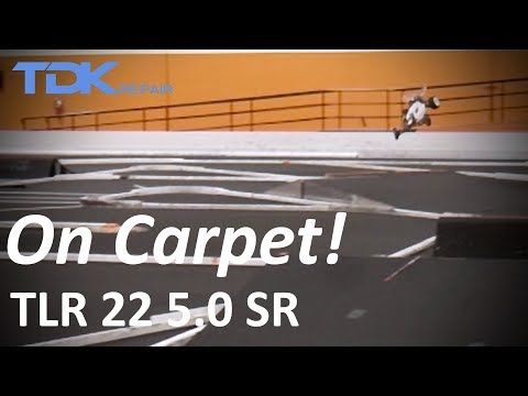 TLR 22 5.0 On Carpet
