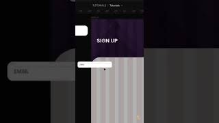Prototype signing page. #ui #figma #uidesign #uiux #figmaprototype #prototype #uiuxcourse #figmaui