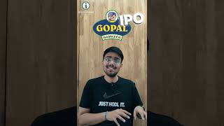 Gopal Snacks IPO | #shorts #stockmarket #investing #ipo #ipoinvesting #nse #bse