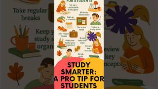 Top Study Tips Every Student Must Know  #StudyTips #StudentLife #LearnSmart#StudyMotivation #Shorts