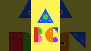 Learn ABC Through Shapes | Fun Uppercase Alphabet Song #abcsong #alphabetforkids #shapealphabet