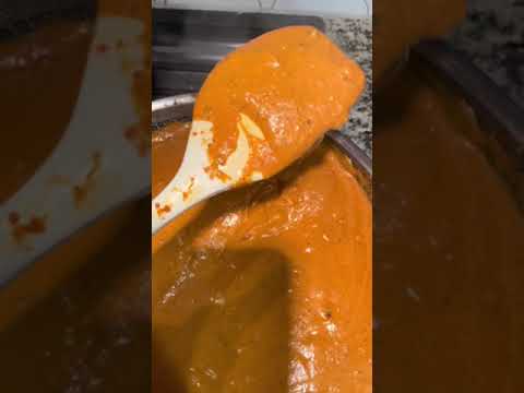 Butter chicken pasta