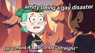 Amity being a gay disaster for 2 minutes | The Owl House