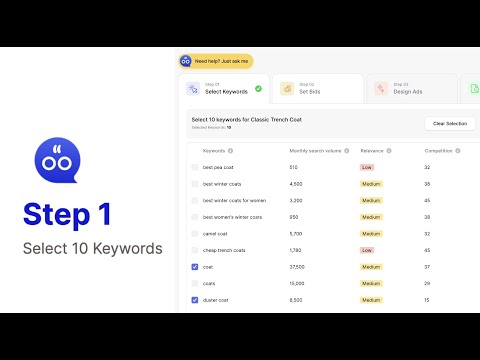 Novela Keyword Research Screen - Intro and Guide