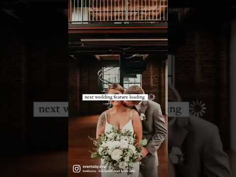 Warehouse vibe wedding at the lovely Turnbull!