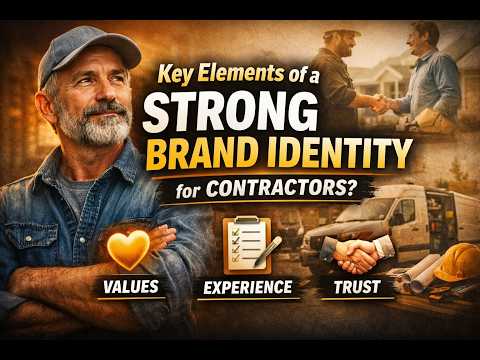 What Are the Key Elements of a Strong Brand Identity for Contractors?