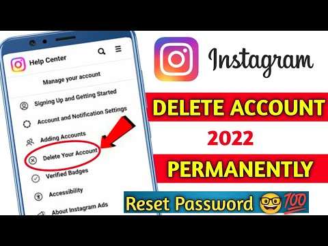 How to delete Instagram account permanently 2022🤔| Instagram Account Delete kaise kare Permanently ?