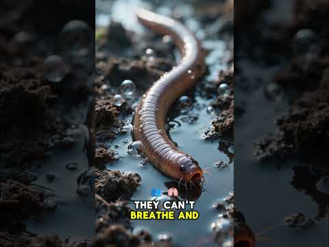 Why do earthworms come up when it rains #naturemysteries #animals #dothingsyoudontwanttodo