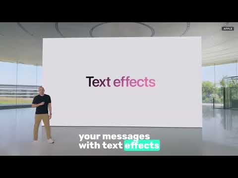 iMessage iOS 18 | WWDC 2024