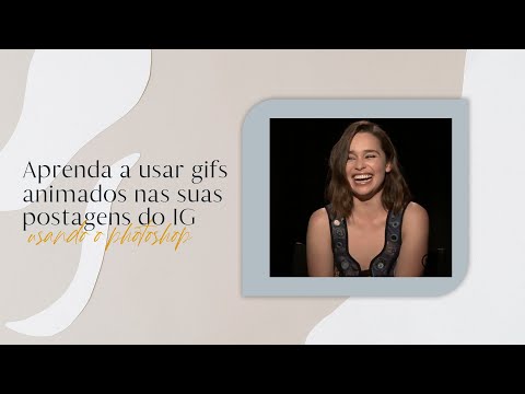 Aprenda a usar gifs animados nas suas postagens do Instagram, usando o Photoshop