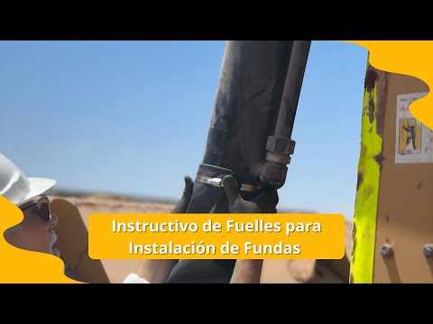 Instalación de Funda Protectora para Cilindros Hidráulicos