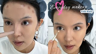 Ruby's everyday makeup routine 🌸✨💕