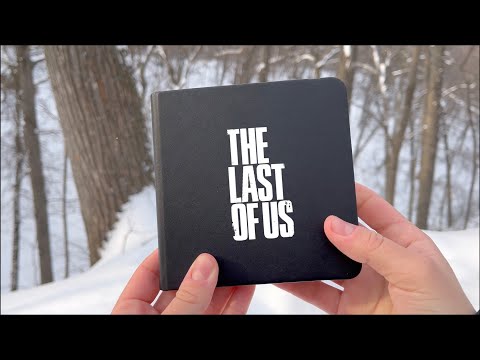 The Last of Us Journal - Ellie & Joel TLOU sketchbook tour fan art drawings Ellie's journal