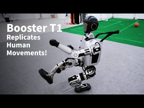 Booster T1 replicates human movements!