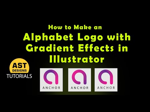 How to Make an Alphabet Logo with Gradient Effects in Illustrator