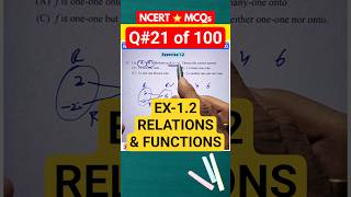 MCQ 2️⃣1️⃣ Relations and Functions 1.2 – Q. 11 ✅️ NCERT MCQ Series | Maths Class 12