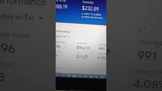 Google AdSense loading method 2023 | Earning proof for clients #shorts