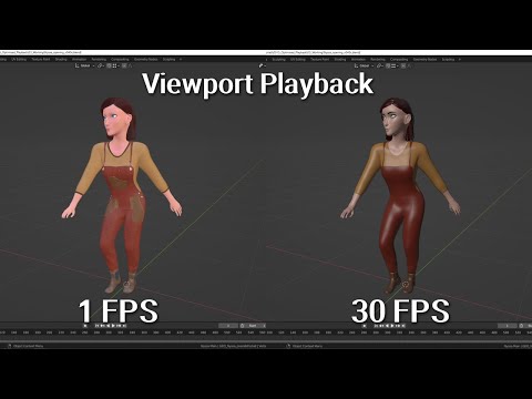 How to Optimise Viewport Playback in Blender