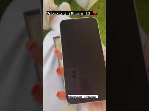 Unboxing iPhone 13 ✨|| #phone #PHONE#shotoniphone #apple #applewatch #applemusic#appl#mobail