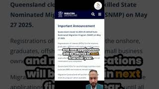 Breaking News - QLD Closed | SuccessVisa