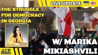 Marika Mikiashvili Gives Us an Update on the Struggle for Democracy in Georgia 🔴Live Stream
