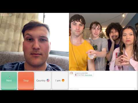 Omegle but we're wet