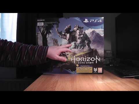 PS4 Slim Horizon Zero Dawn edition unboxing