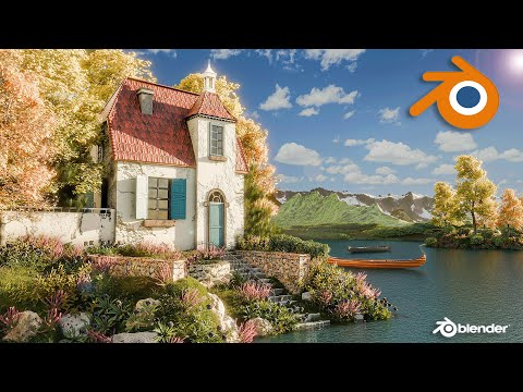 Creating Quick House Render In Blender 4.2