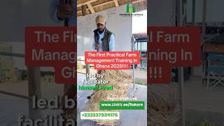 Practical Training on How To Manage  A Farm In Africa #semanhyiafarms #farminginafrica