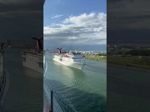 Carnival Elation leaving Port Canaveral